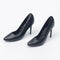 1/12 Scale Miniature Plastic Black High Heel Shoes Furniture for Dolls House Room Woman Figures Accessory Decor