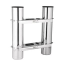 316 Stainless Steel Marine Boat Kayak Fishing Rod Pole Holder Rack Rest Mount for 2 Rod