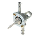 Petcock Fuel Valve Silver for Turning Fuel On / Off Mini Chopper Pocket Bike and Quad