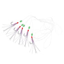 1 Piece Fishing Rigs Lures Fish Skin Bait Flasher Sabiki Rigs Catching Barrel Swivel 100% Brand New and high quality