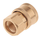 1/4 Pressure Washer Female Adapter Kit/Set and Garden Hose Quick Connector