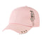 2 Pcs Hip Hop Baseball Cap Outdoor Metal Ring Snapback Casual Trucker Hats