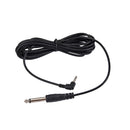 1x 6.35mm To 3.5mm Electric Guitar Audio Connect Cable Cord 300cm