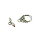 50 Sets Flower Leaf Branch OT Toggle Clasps Connector Jewelry DIY Making