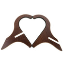 Wooden Foldable Stand Holder Supporter For Ukulele Mandolin Violin Brown