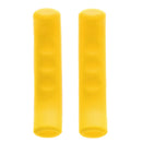 Universal Soft Silicone Nonskid Coloured Brake Lever Grips Protectors Covers Yellow