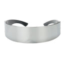 Stylish Metallic Silver Outer Space Robot Alien Eyeglasses Shade Eyewear Future Soldier Sunglasses