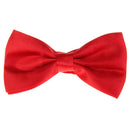Men's Tuxedo Bow Tie Satin Tie Bowtie Necktie Party Wedding Tie Red
