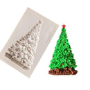 Silicone Christmas Tree Mold Soap Clay Chocolate Mould Sugarcraft Baking Tool DIY Xmas Party Cake Decoration