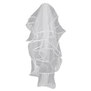 4Tier White Wedding Bridal Veil With Comb