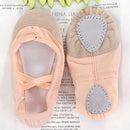 Incarnadine Canvas Dance Ballet Shoes for Toddler Girls US Size 9 1/2