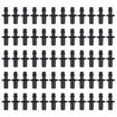 1/4 Inch Plastic Hose Drip Nozzle fitting for Agricultural Garden Irrigation Pack of 50