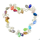 20Pcs Handmade Crystal Glass Teardrop Dangle Charm Pendant for DIY Jewelry