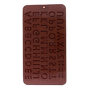 Alphabet Letter Chocolate Candy Silicone Baking Moulds Sugaraft Cake Molds