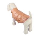 Pet Dog Puppy Cat Clothing Supplies Winter Warm Padded Coat Down Jacket Vest Apparel Outfit Coffee L