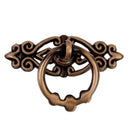 Set Of Durable Vintage Style Cabinet Drawer Dresser Cupboard Retro Single Hole Pull With Screw Antique Copper