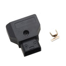 10 Pieces D-Tap Dtap Connector TAP Male Plug for Rig Power Anton Battery