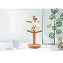 Wooden Mug Tree Mug Hook Mug Storage 6 Coffee Cup Mug Tabletop Holder