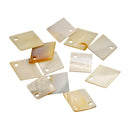 12 Pieces 2 Style Loose Shell Charm Beads Spacer for Jewelry Pendant Artcraft DIY Accessories