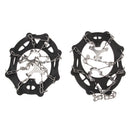 Silica Gel Snow Ice 12 Teeth Grips Boots Cleats Anti Slip Spikes Safety Grippers