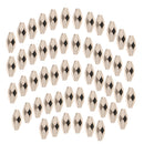 100pcs Faceted 10x5mm Loose Spacer Beads for Necklace Bracelet Craft Making