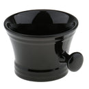 Black Ceramics Men's Shaving Mug Bowl Barber Beard Shave Brush Soap Mug Cup