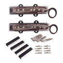 4-String Guitar Single Coil Pickup Hand Wound Bridge Neck for JB Guitar Part
