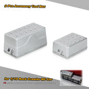 2 Pieces RC 1/10 Scale Accessories Tool Box Set for 1/10th Axial SCX10 RC4WD D90 Cars