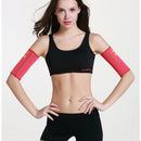 1 Pair Women Sauna Arm Shaper Fat Burner Beauty Shapewear Slimmer Sleeve Wraps For Weight Loss Red