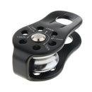 20kN Swing Cheek Aluminum Micro Pulley for Rescue, Tree Climbing, Rappelling