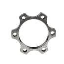 Heavy Duty Metal Bike Bicycle Freewheel Threaded Hubs Disk Disc Brake Rotor Flange Adapter - 34mm 6 Bolts