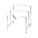 3 Layer Metal Pot Lid Cutting Board Shelf Dish Rack Holder Kitchen Organizer