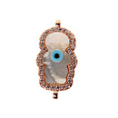 Rose Gold Boy DIY Bracelet Accessories Rhinestone Zircon Pendant Jewelry