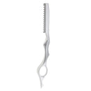 Straight Barber Hairdressing Hair Cutting Thinning Trimming Salon Razor Safety Shaving Shaping Stylist Tool Silver