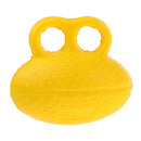 Silicone Hand Exercise Squeeze Ball Finger Stress Relief Strengthener Yellow