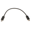 Micro USB Type B Male To Male 5 Pin Converter OTG Adapter Lead Data Sync Cable