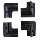 4Pcs Solar Panel Corner Mounting Brackets for RV Boat Motorcycle Marine Motorhome