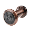 Adjustable 200Â° Wide Angle Peephole Door Viewer Peep Sight Hole Home Security Cooper