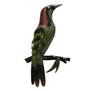 Metal Iron Bird Stand Tree Branch Hanging Wall Art Garden Sculpture Home Decoration
