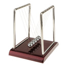 Newton's Cradle Balance Ball Physics Science Desk Toy Accessory Square-L