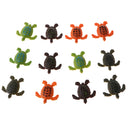 12-piece Plastic Animal Turtle Models Kids Educational Toy Party Bag Fillers