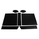 Replacement Console Wireless Controller Skin Set Protector Cover for Sony PS4 PRO Black