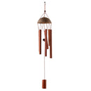 Coconut Husk Decor Windchimes Wind Chime Bamboo 7 Tube Hanging Ornament Home