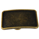 America Western Vintage DIY Rectangle Belt Buckles Casual Cowboy Ornaments