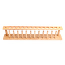 12 Holes Wooden Test Tube Rack For School And Lab Test Colorimetric Analysis