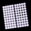 100 Pairs Nylon Hook and Loop Self Adhesive Sticky Coins Dots Spot Discs 20mm