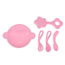 Lovely Pink Tableware Dinnerware Baby Supplies for 9-11inch Reborn Doll MellChan Doll Accessories