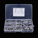 M3 M4 M5 M6 M8 M10 M12 DIN985 Stainless Steel Nylon Insert Hex Lock Nut Kit