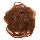 Women Girls Artificial Hairs Wavy Curly Drawstring Synthetic Hair Bun Cover Hairpiece Hair Extension