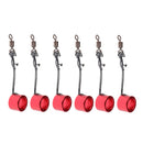 6 Pieces ID 9.5mm Archery Arrow Bow Fishing Safety Slide Kit Set